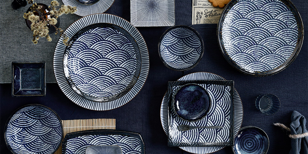 Tokyo Design Studio Serie Aisai Seigaiha