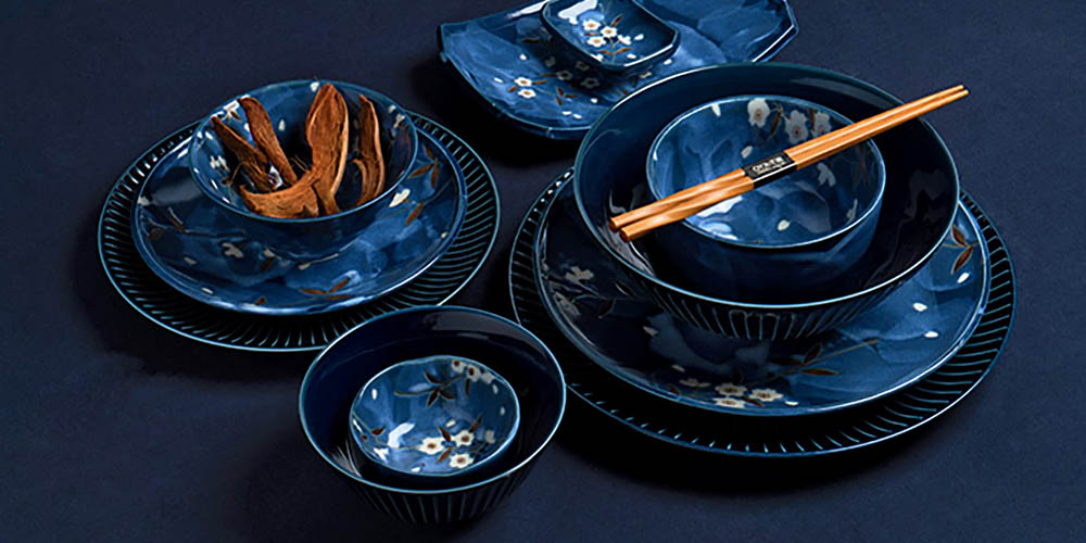 Tokyo Design Studio series Blue Sakura