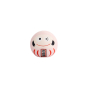 Preview: TDS, Lucky Charm Daruma, Decoration, Pink, Ø 6x6x6cm - Item No.16915