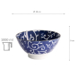 Preview: Tokyo Blue Karakusa Ramen Schale bei Tokyo Design Studio (Bild 6 von 6)
