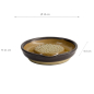 Preview: TDS, Reibeplatte Motoshige Klein Steingut, Kitchenware, 12x6.5x11 cm, Art.-Nr. 18798