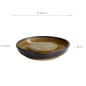 Preview: TDS, Grater Plate Motoshige Large Stoneware, Kitchenware, 18.5x10x18 cm, Item No. 18800