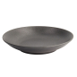 Preview: Yuzu Schwarz Tiefe Reisplatte Ø 25.2x4.7cm  Teller bei Tokyo Design Studio (Bild 2 von 6)