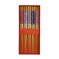 Preview: Circle Flower Chopstick Set 5 pair at Tokyo Design Studio (picture 4 of 4)