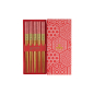 Preview: Red Multi Pattern Chopstick Set 5 pair at Tokyo Design Studio (picture 2 of 5)