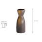 Preview: Sake Flasche,13,5cm 150ml Edo Brown bei Tokyo Design Studio (Bild 5 von 5)