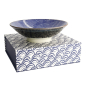 Preview: TDS, Noodle Bowl, Seigaiha, Blue, Ø 25.4 cm, Item No. 22509