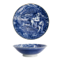 Preview: TDS, Bowl, Yakuza, Dragon, Blue/White, Ø 25.2x7.7cm 1600ml, Item No. 33342