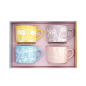 Preview: TDS, Mug Giftset, 4-piece set, Kawaii Animals, Ø 8 x 6cm, Item No. 33396
