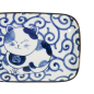 Preview: Blue Sakura Rectangular Plate at Tokyo Design Studio (picture 5 of 6)
