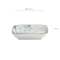 Preview: TDS, Bowl, Hokusai Choku, White/Blue, 9.6 x 7.2 cm - Item No. 33731