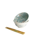 Preview: TDS, Tayo Bowl Giftset with chopsticks, Fujisakura, Green, 2-piece set, Ø 15.5x7cm 500ml, Item No. 33783