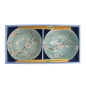 Preview: TDS, Tayo Bowl Giftset with chopsticks, Fujisakura, Green, 2-piece set, Ø 15.5x7cm 500ml, Item No. 33783