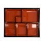 Preview: TDS, Bentobox, ABS Lacquerware, 30x24cm, Item No. 4153