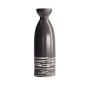 Preview: TDS, Sake-Bottle, Black Maru, 17.5cm 180ml, Item No. 7476