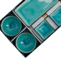 Preview: TDS, Sushi Set, Glassy Turquoise, 8-piece set, Item No. 8154