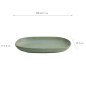 Preview: TDS, Plate, Vert Sauge, 19 x 13 cm, Item No. 16658