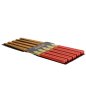 Preview: TDS, Chopstick Set, Terracota, 5 pair, Item No. 18645