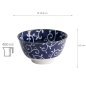 Preview: Tokyo Blue Karakusa Schale bei Tokyo Design Studio (Bild 5 von 5)