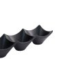 Preview: TDS, Sauce Bowl, Melamine Iwate Black, 3Pcs, 18.7x6.2x4.4cm 114ml, Item No. 33287