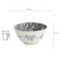 Preview: TDS, Schale, Fujisakura, Grau, Ø 12x6,4 cm, 300ml, Art.-Nr. 33346