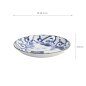 Preview: TDS, Round Plate, Kawaii Cat Neko, Ø 16.7x2.8cm, Item No. 33497