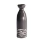Preview: TDS, Sake-Bottle, Black Maru, 17.5cm 180ml, Item No. 7476