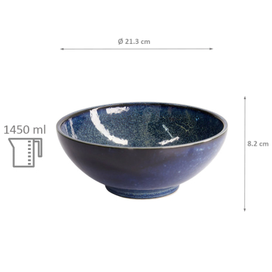 Cobalt Blue Schale bei Tokyo Design Studio (Bild 5 von 5)