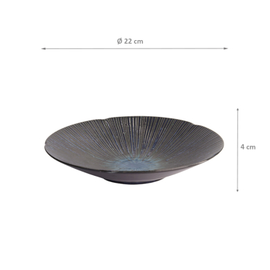 TDS, Pasta Plate, Sky Blue, Ø 22,5 cm, Item No. 16390