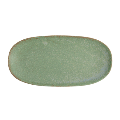TDS, Plate, Vert Sauge, 28.5 cm x 14 cm, Item No. 16657