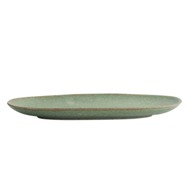 TDS, Plate, Vert Sauge, 28.5 cm x 14 cm, Item No. 16657