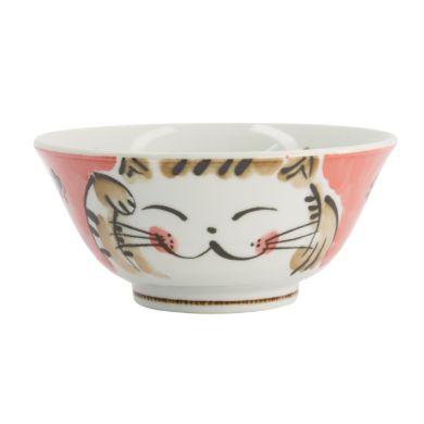 Fuku Cat Neko Reis Schale bei Tokyo Design Studio (Bild 3 von 5)