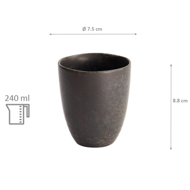 Onyx Noir Teebecher bei Tokyo Design Studio (Bild 6 von 6)