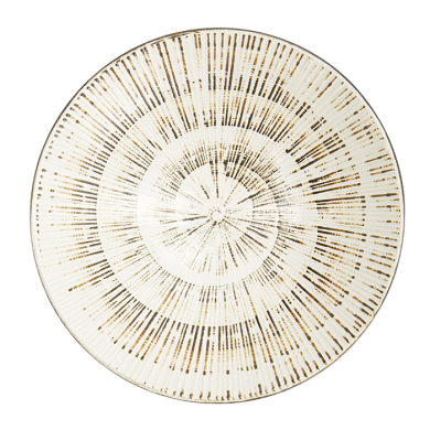 TDS, Noodle Bowl, Mixed Bowls Sabi Kobiki, White, Ø 24.5x7.5cm - Item No. 17029