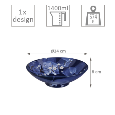 Blue Sakura Bowl at Tokyo Design Studio (picture 5 of 5)