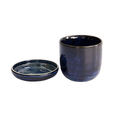 Cobalt Blue Teebecher (Chawanmushi Cup) bei Tokyo Design Studio (Bild 3 von 5)