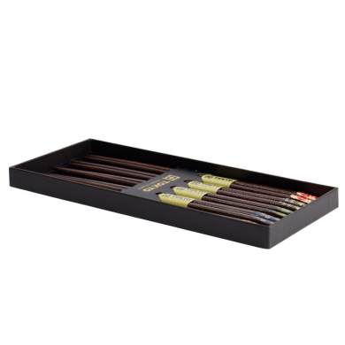 TDS, Chopstick Set, Nippon Floral, 5 pair, 22,5 cm, Item No. 17945