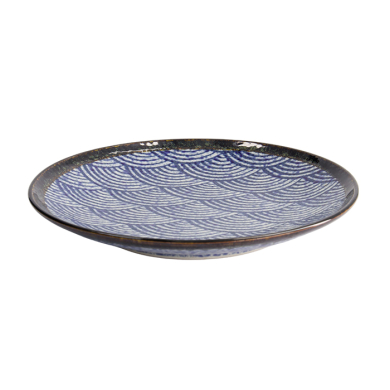 Aisai Seigaiha Plate at Tokyo Design Studio (picture 2 of 6)