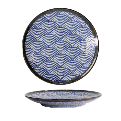 Aisai Seigaiha Plate at Tokyo Design Studio (picture 1 of 6)