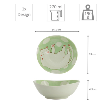 Neko Maruke Schale bei Tokyo Design Studio (Bild 5 von 5)