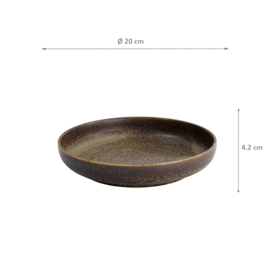 TDS, Teller, Iga Matte, Ø 20x4,2cm, Art.-Nr. 20328