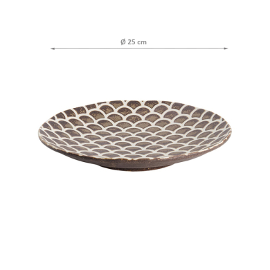 Iga Matte Mermaid Design Plate at Tokyo Design Studio (picture 5 of 5)