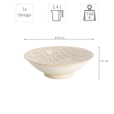 Titanium Matte Salad Bowl at Tokyo Design Studio (picture 5 of 5)