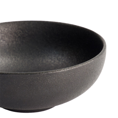 Yuzu Schwarz Runde Schale Ø 11.1x4.4cm 180ml Schale bei Tokyo Design Studio (Bild 5 von 6)