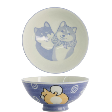 Kawaii Shiba-Dog Reis-Schale bei Tokyo Design Studio (Bild 1 von 5)