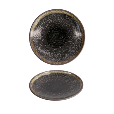 Yuteki Kosui Black Round Plate at Tokyo Design Studio (picture 1 of 3)