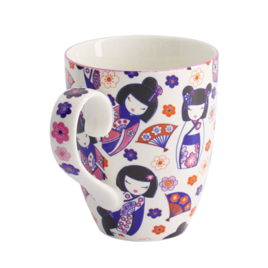 380ml Kawaii Kokeshi Tasse in Geschenkbox bei Tokyo Design Studio (Bild 5 von 6)