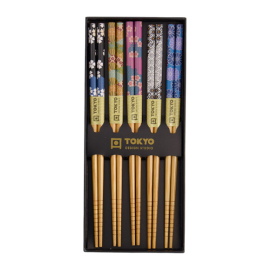 Blumen 5 Paar Essstäbchen bei Tokyo Design Studio (Bild 4 von 5)