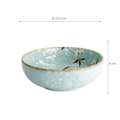 Light Blue Sakura Flache Schale bei Tokyo Design Studio (Bild 5 von 5)