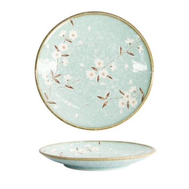 Light Blue Sakura Plate at Tokyo Design Studio (picture 1 of 6)